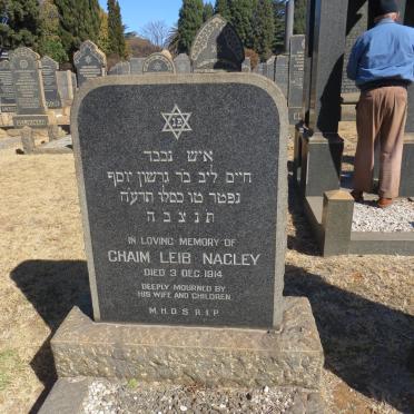 NACLEY Chaim Leib -1914