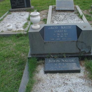 NAUDE Jaco 1964-1977 :: NAUDE Koos 1941-1981