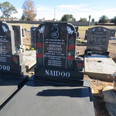 NAIDOO Adrian Gregory 1971-2002