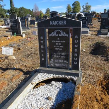 NAICKER Stella Sundrum 1957-2012
