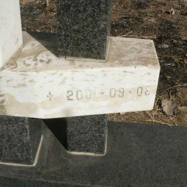 NCHAPI Tsediso Francis 1951-2001