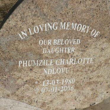 NDLOVU Phumzile Charlotte 1980-2006