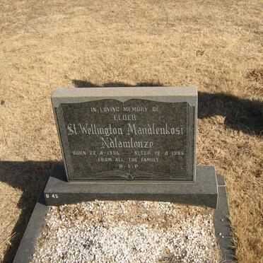 NDLAMLENZE St. Wellington Mandlekosi 1956-1995