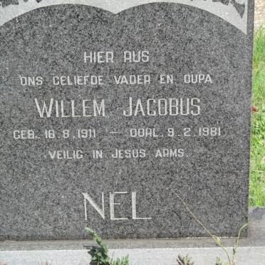 NEL Willem Jacobus 1911-1981