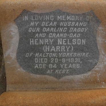 NELSON Henry -1931