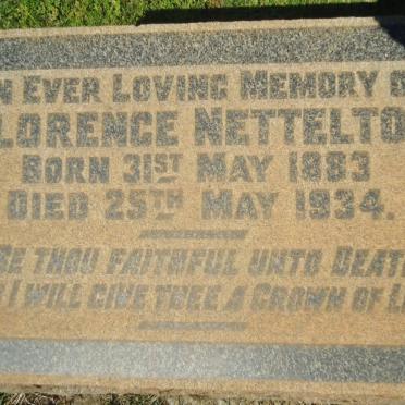 NETTELTON Florence 1883-1934