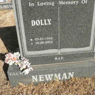 NEWMAN Dolly 1942-2003