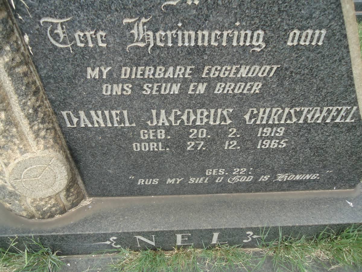 NEL Daniel Jacobus Christoffel 1919-1965