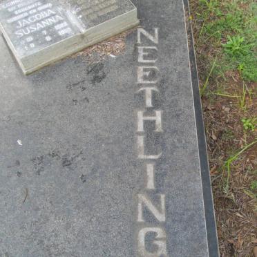 NEETHLING Jacoba Susanna 1922-1980