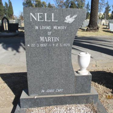 NELL Martin 1937-1979