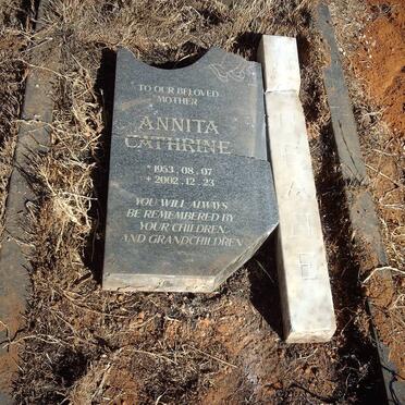 NGUBANE Annita Cathrine 1953-2002