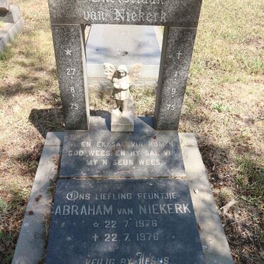 NIEKERK Christiaan, van 1975-1975 :: VAN NIEKERK Abraham 1976-1976