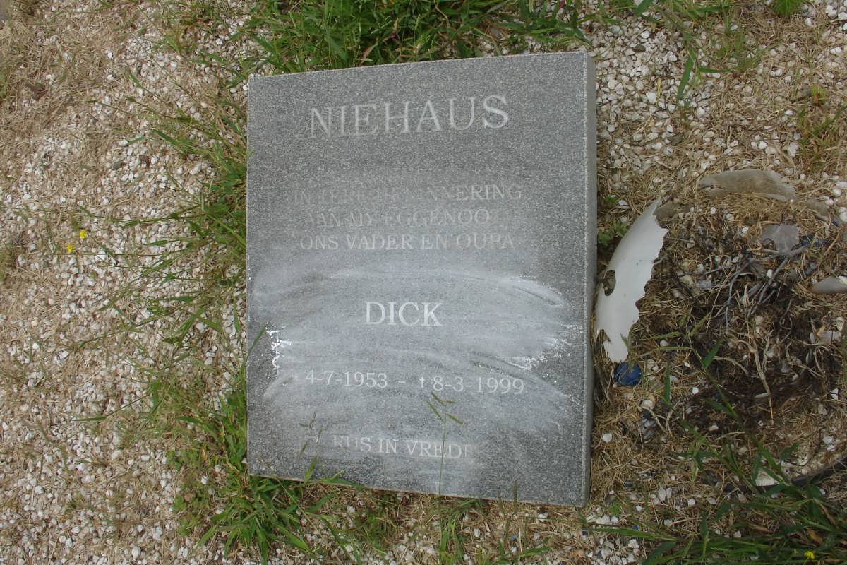 NIEHAUS Dick 1953-1999