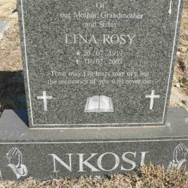 NKOSI Lina Rosy 1919-2003
