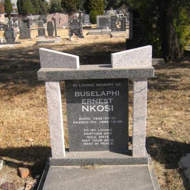 NKOSI Buselaphi Ernest 1942-1996