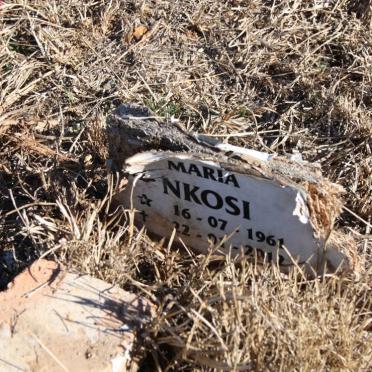 NKOSI Maria 1961-2012