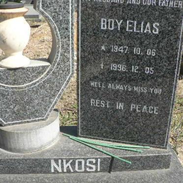 NKOSI Boy Elias 1947-1996