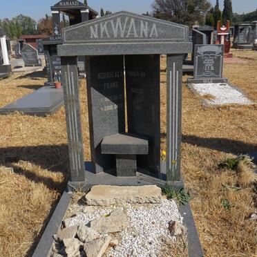 NKWANA Kgobalala Frans 1920-2000