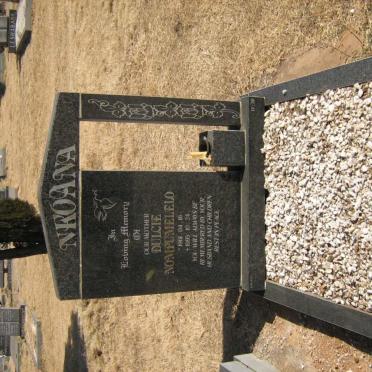 NKOANA Dulcie Nompumelelo 1961-1995