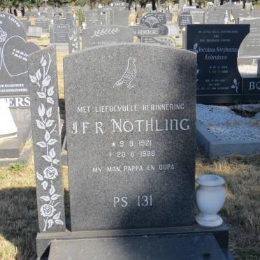NÖTHLING J.F.R. 1921-1988