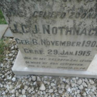 NOTHNAGEL J.C.J. 1909-1915