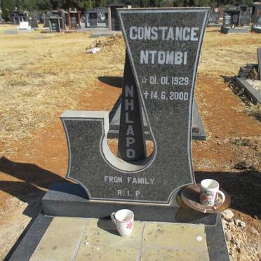 NTOMBI Constance 1929-2000