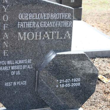 NYOFANE Mohatla 1920-2008