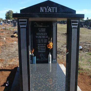 NYATI Stanley Vusumuzi 1970-2012