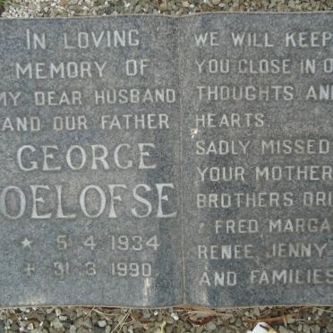 OELOFSE George 1934-1990