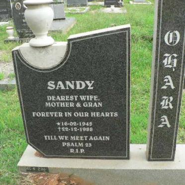 O'HARA Sandy 1945-1988