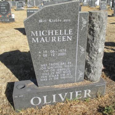 OLIVIER Michelle Maureen 1974-2000
