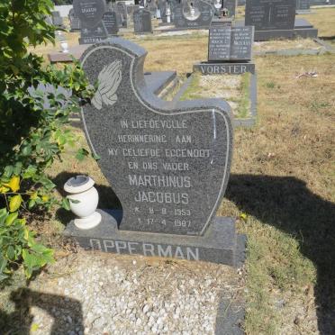 OPPERMAN Marthinus Jacobus 1953-1987