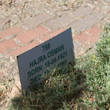 OSMAN Hajra 1921-1999