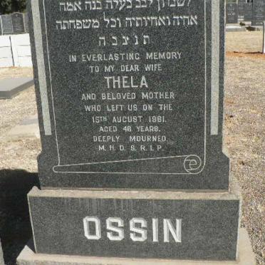 OSSIN Thela -1961