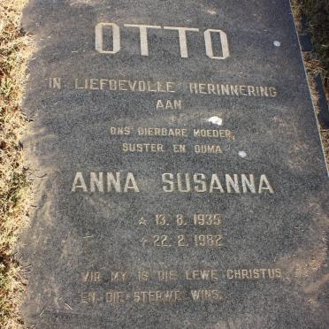 OTTO Anna Susanna 1935-1982