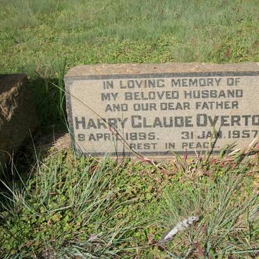 OVERTON Harry Claude 1895-1957