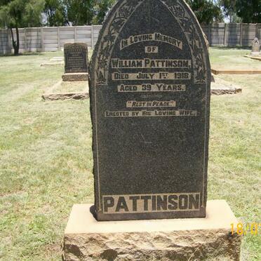 PATTINSON William -1918