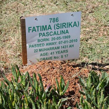 PASCALINA Fatima 1969-2010