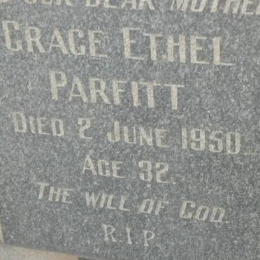 PARFITT Grace Ethel -1950
