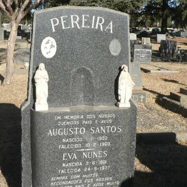 PEREIRA Augusto Santos 1900-1960 &amp; Eva Nunes 1901-1977