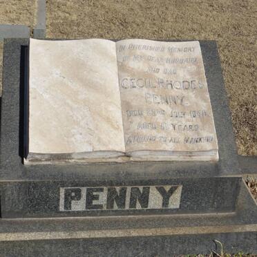 PENNY Cecil Rhodes -1948