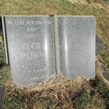 PERCY Cecil 1919-1988