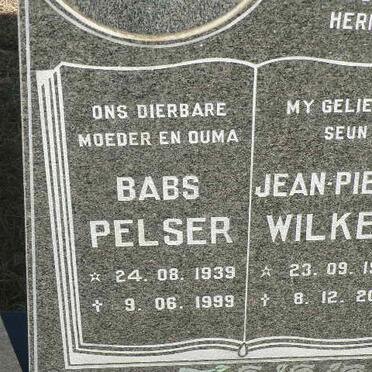 PELSER Babs 1939-1999 :: WILKEN Jean-Pierre 1984-2002