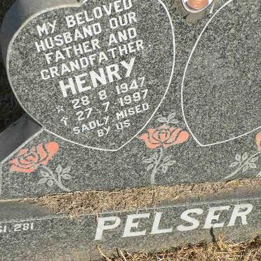 PELSER Henry 1947-1997