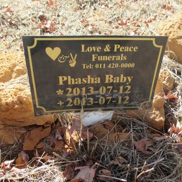 PHASHA Baby 2013-2013