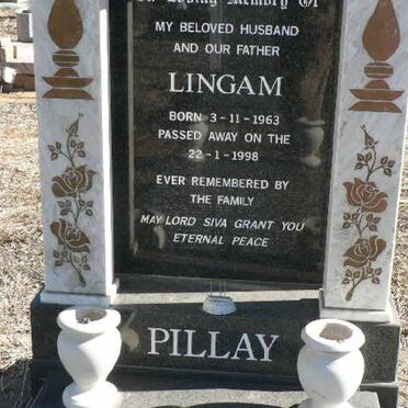 PILLAY Lingam 1963-1998