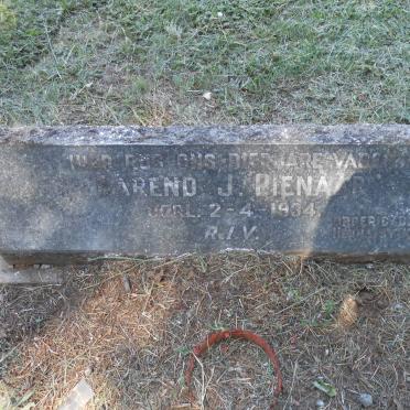 PIENAAR Barend J. -1934
