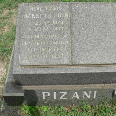 PIZANI Kenneth John 1929-1982