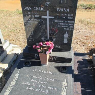 PILLAY Ivan 1979-2002 :: PILLAY Ivana 2003-2003