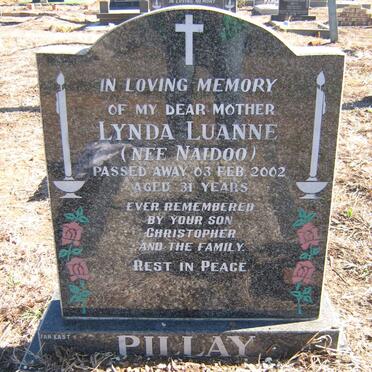 PILLAY Lynda Luanne nee NAIDOO -2002